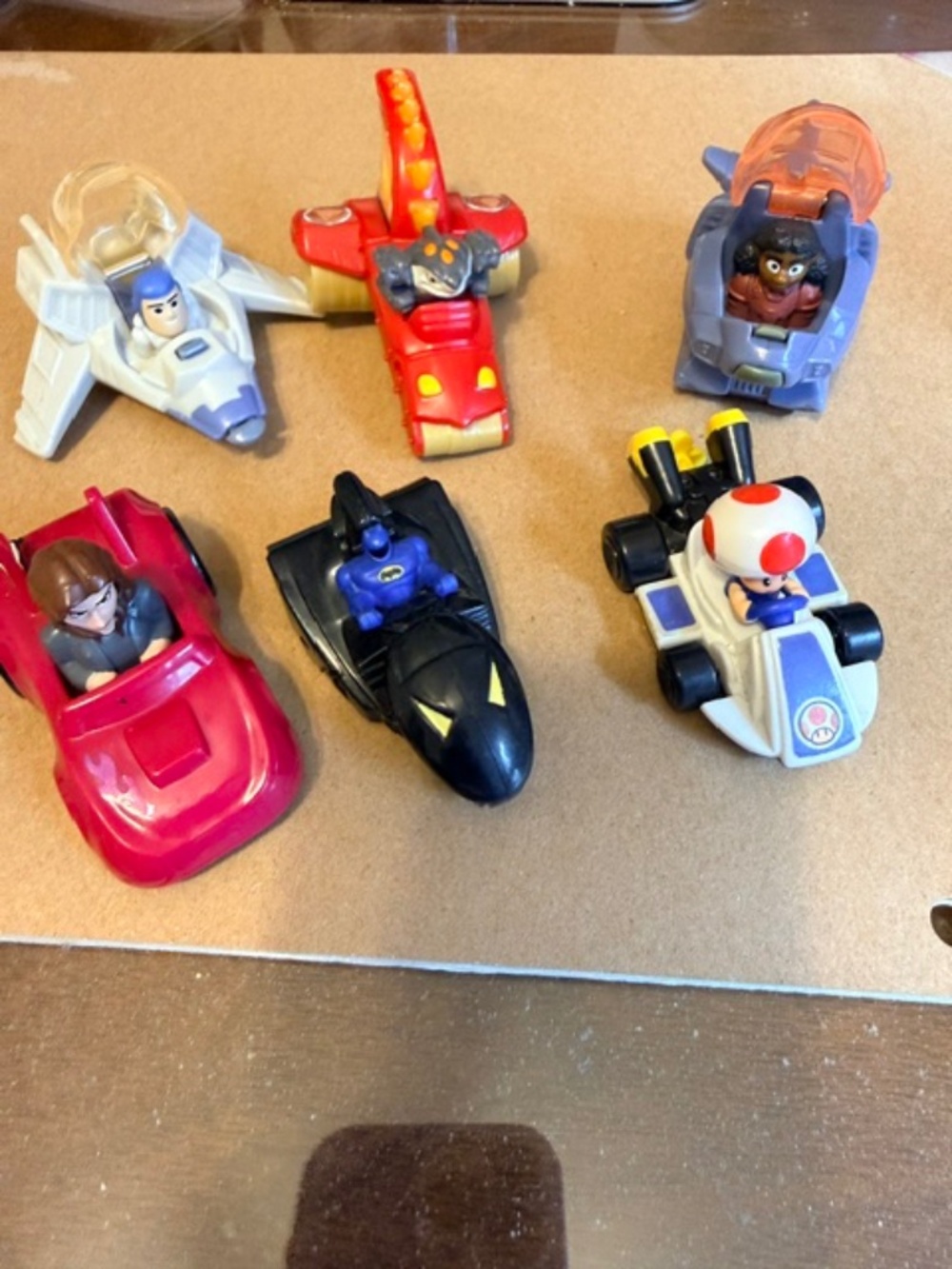 McDonalds Happy meal cartoon cars